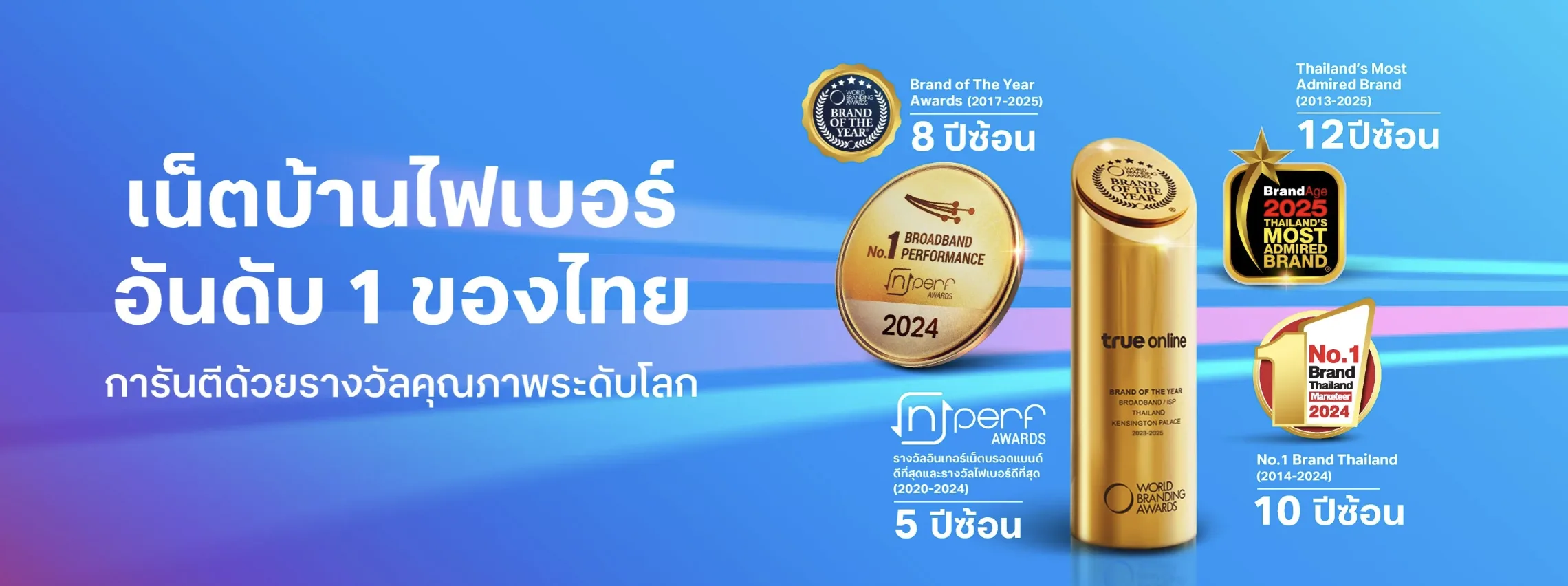 โปรเน็ตบ้านทรูไฟเบอร์