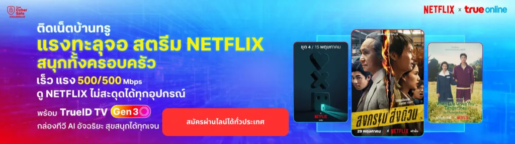 เน็ตบ้านทรู netflix